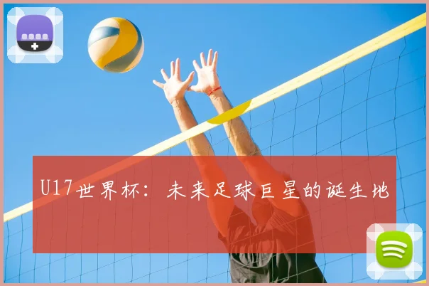 U17世界杯：未来足球巨星的诞生地